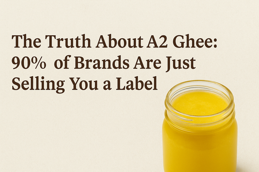 The Truth About A2 Ghee: 90% of Brands Are Just Selling You a Label