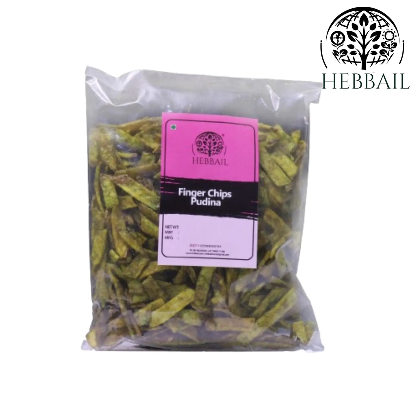 Pudina Finger Chips | Hebbail Crunchy Snacks - Hebbail
