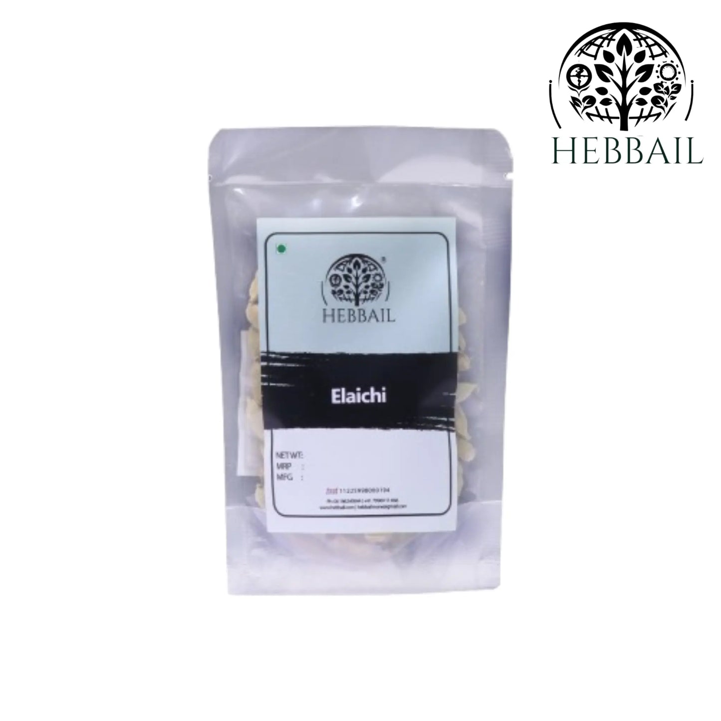 Premium Green Cardamom (Elaichi) | Hebbail Natural Spices - Hebbail