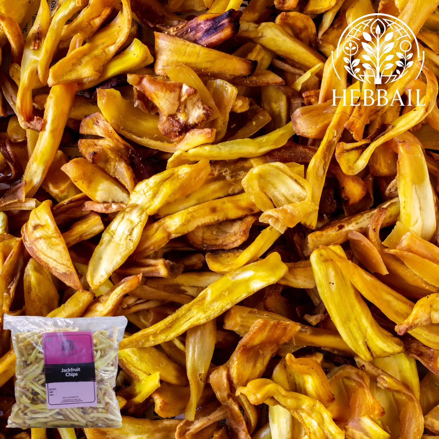 Crispy Jackfruit Chips | Hebbail Traditional Snacks - Hebbail