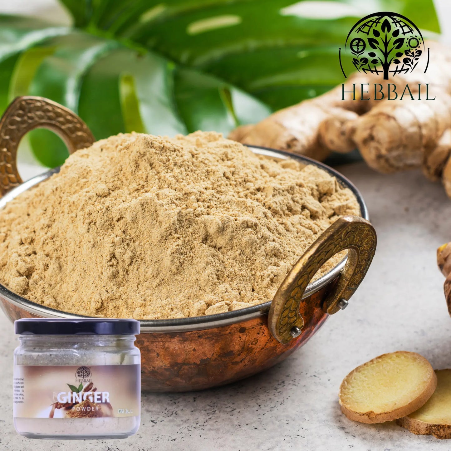 Pure Ginger Powder | Hebbail Natural Spices - Hebbail