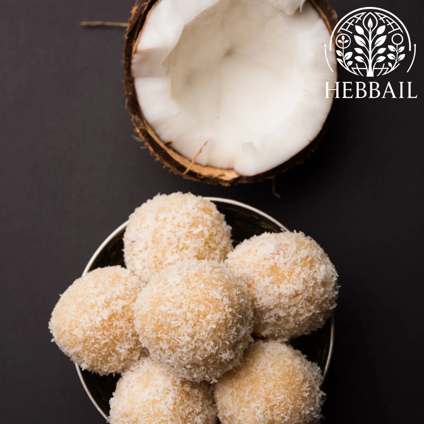 Traditional Coconut Ladoo with Jaggery | Hebbail Homemade Sweets - Hebbail