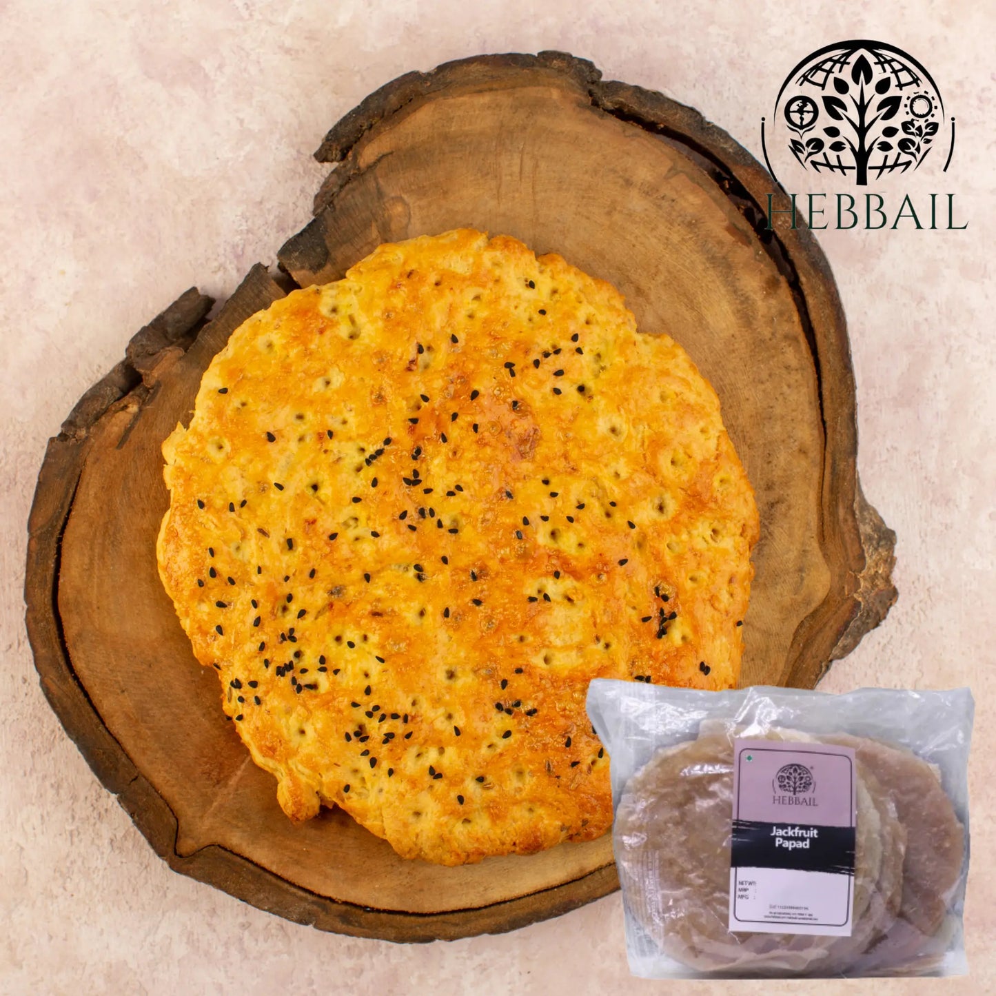 Traditional Jackfruit Pappad | Hebbail Homemade Delights - Hebbail