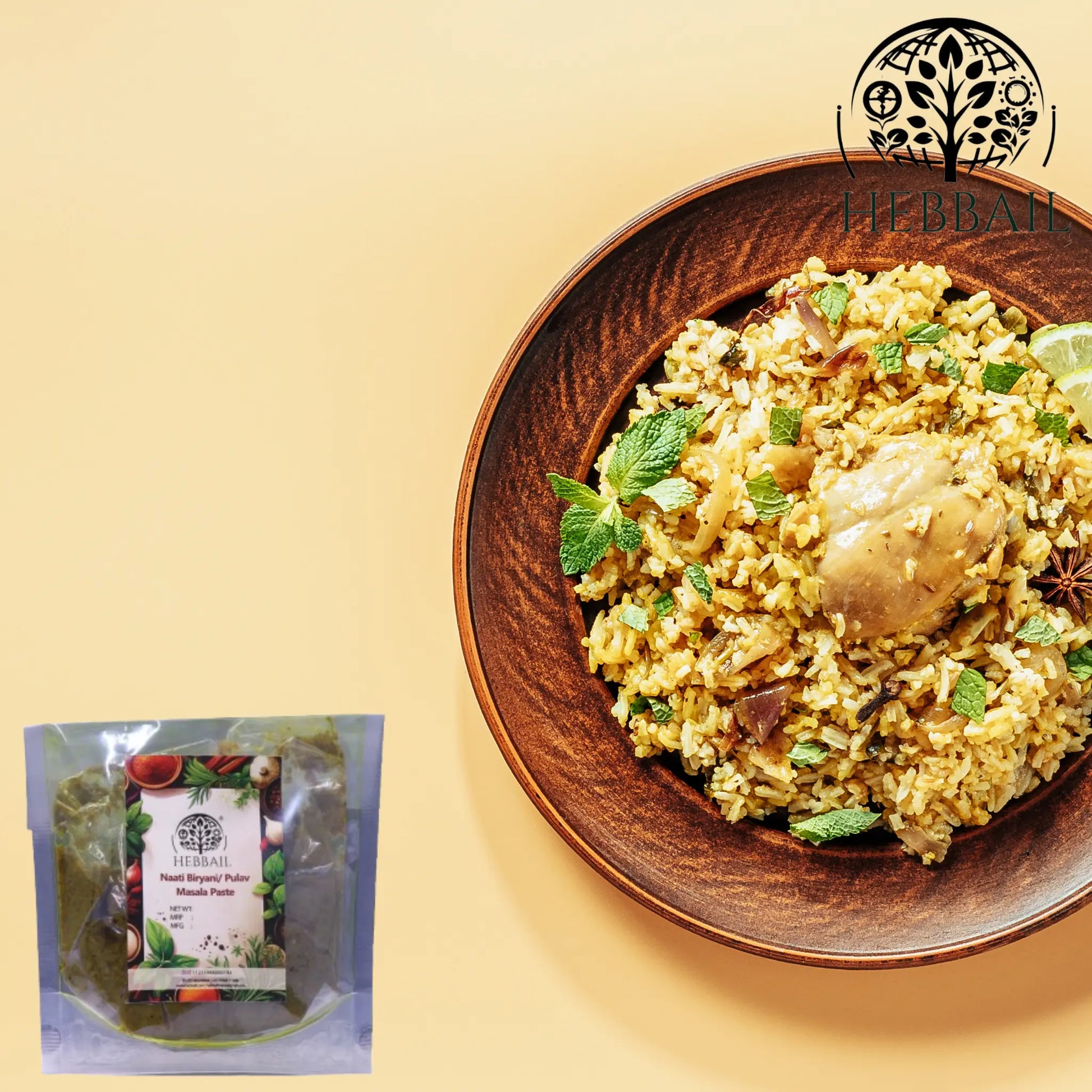 Hebbail Biryani Paste | Authentic & Flavorful Cooking Paste - Hebbail