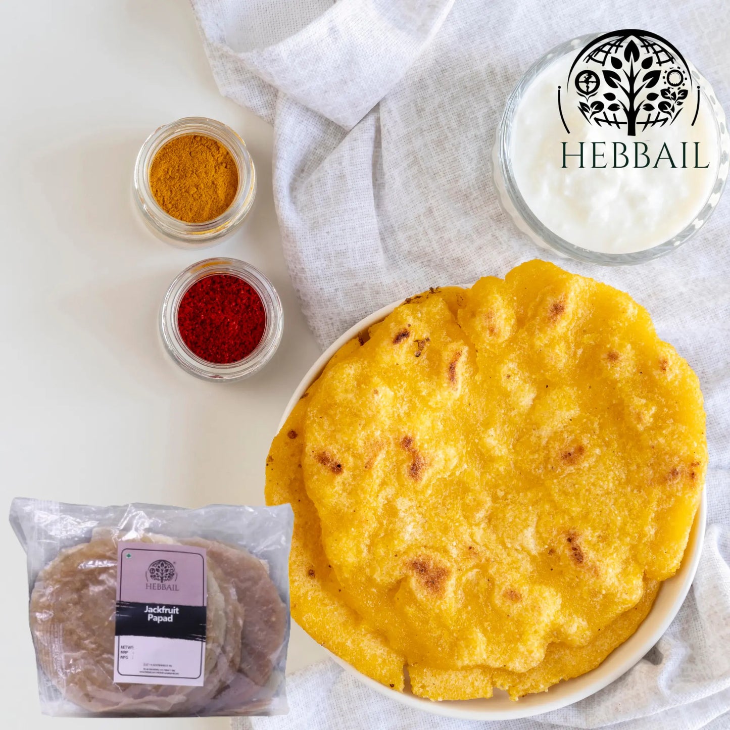 Traditional Jackfruit Pappad | Hebbail Homemade Delights - Hebbail