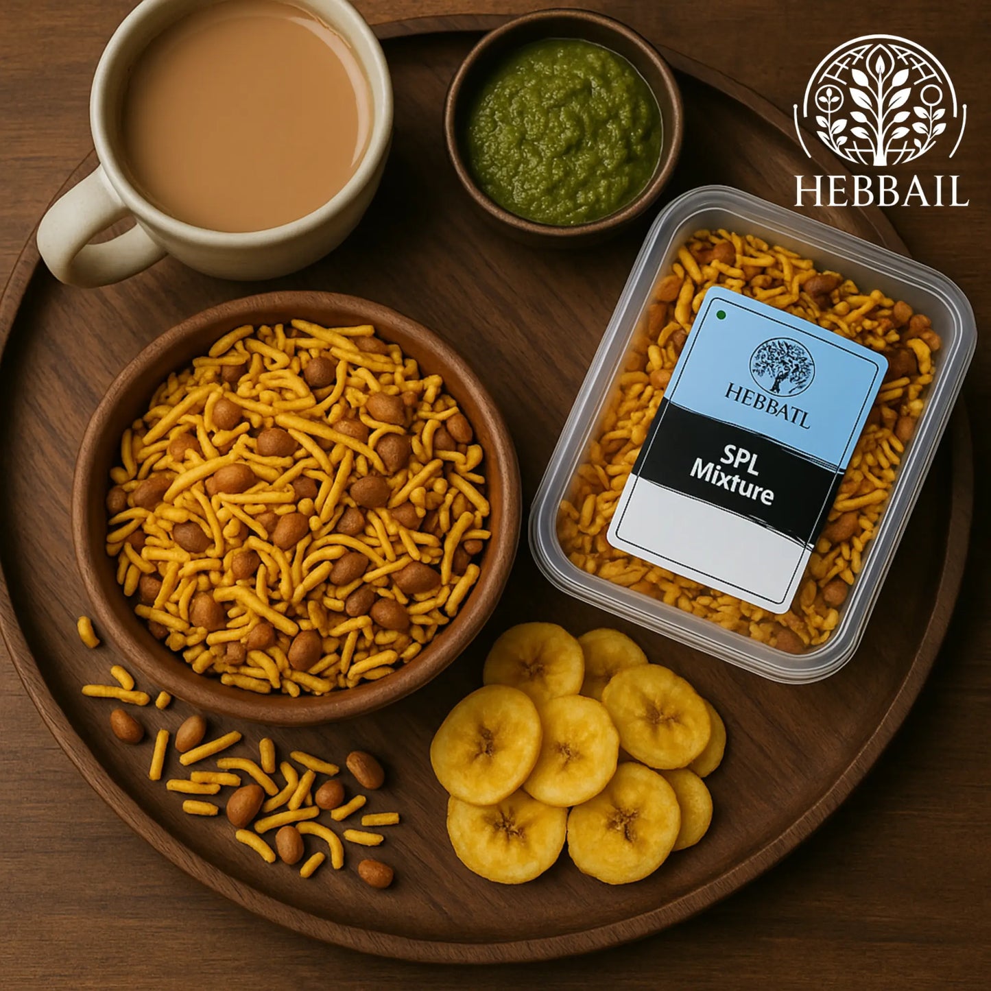 Hebbail Special Mixture | Crunchy & Spicy Snack Blend - Hebbail