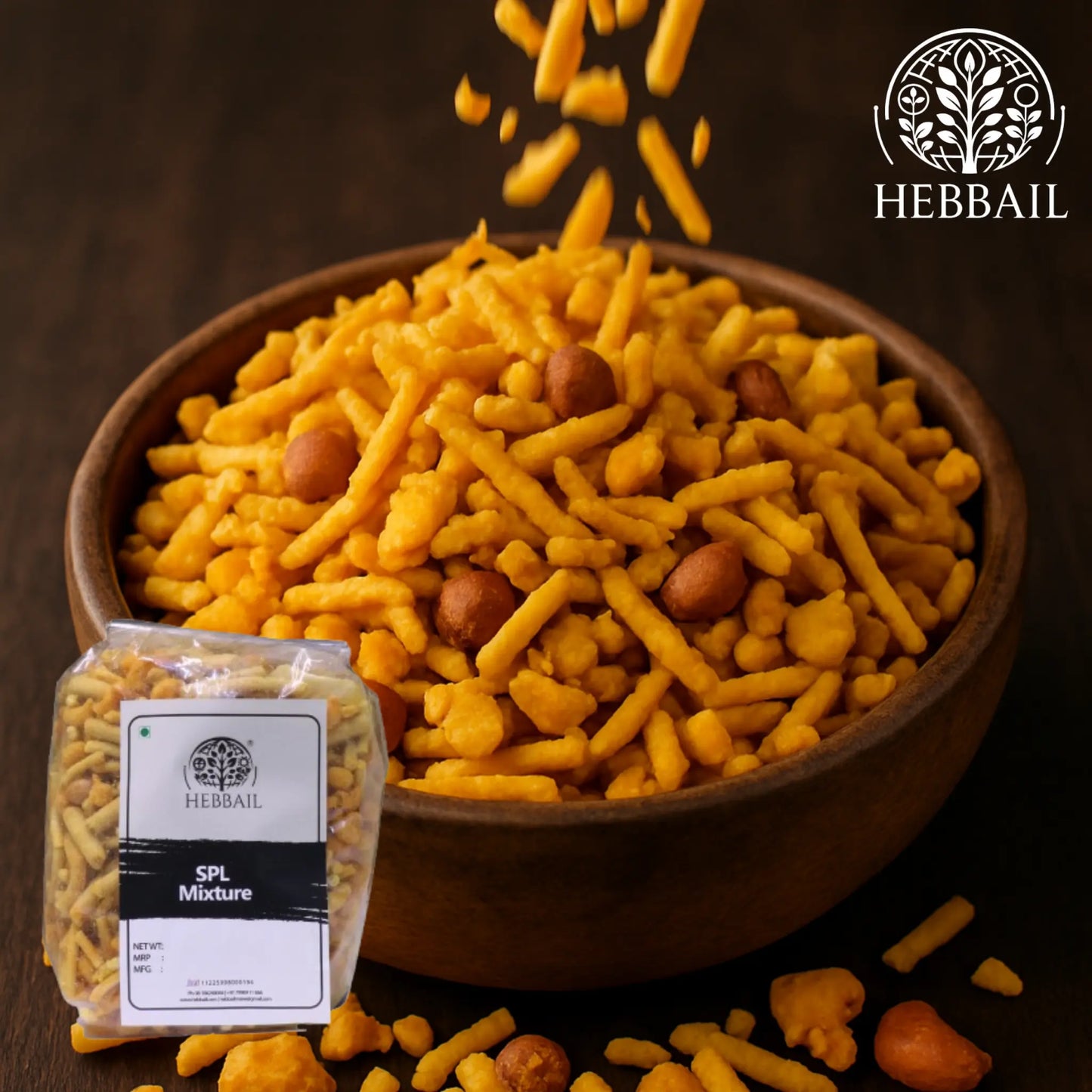 Hebbail Special Mixture (Big) | Crunchy & Spicy Snack Blend - Hebbail