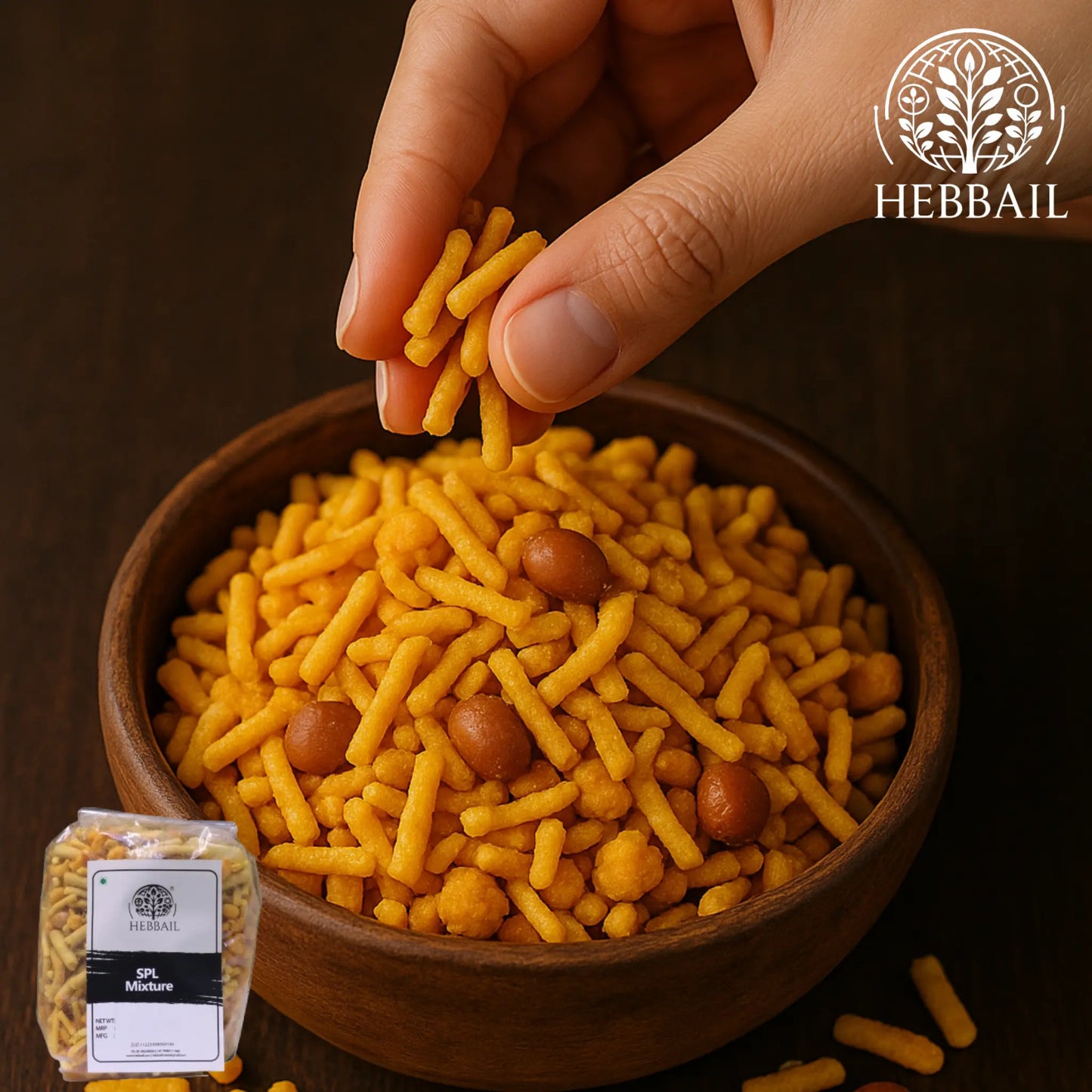 Hebbail Special Mixture (Big) | Crunchy & Spicy Snack Blend - Hebbail