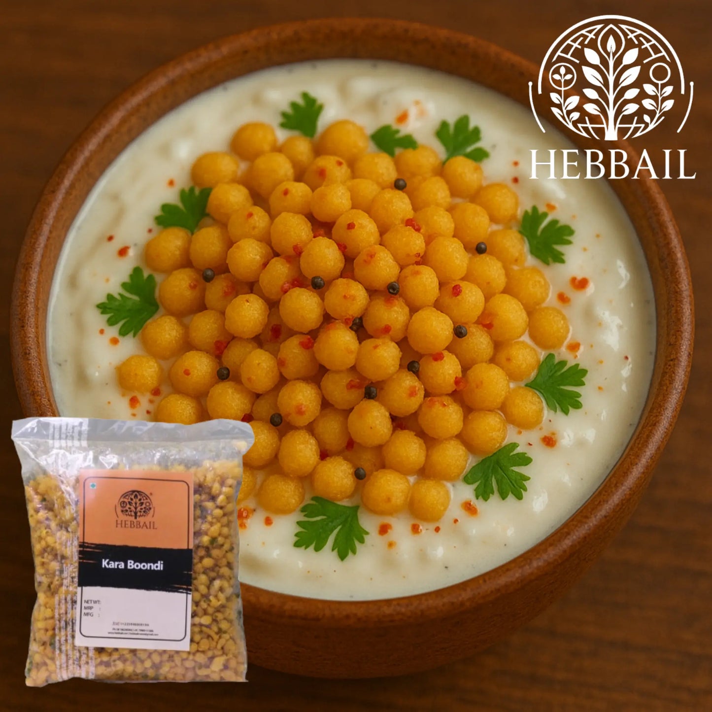 Kara Boondi | Hebbail Spicy Crunchy Snacks - Hebbail