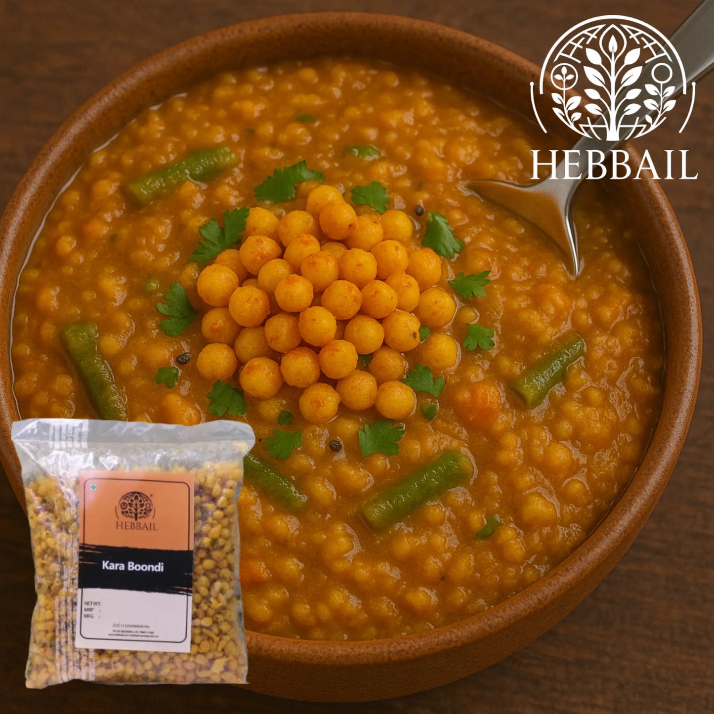 Kara Boondi | Hebbail Spicy Crunchy Snacks - Hebbail
