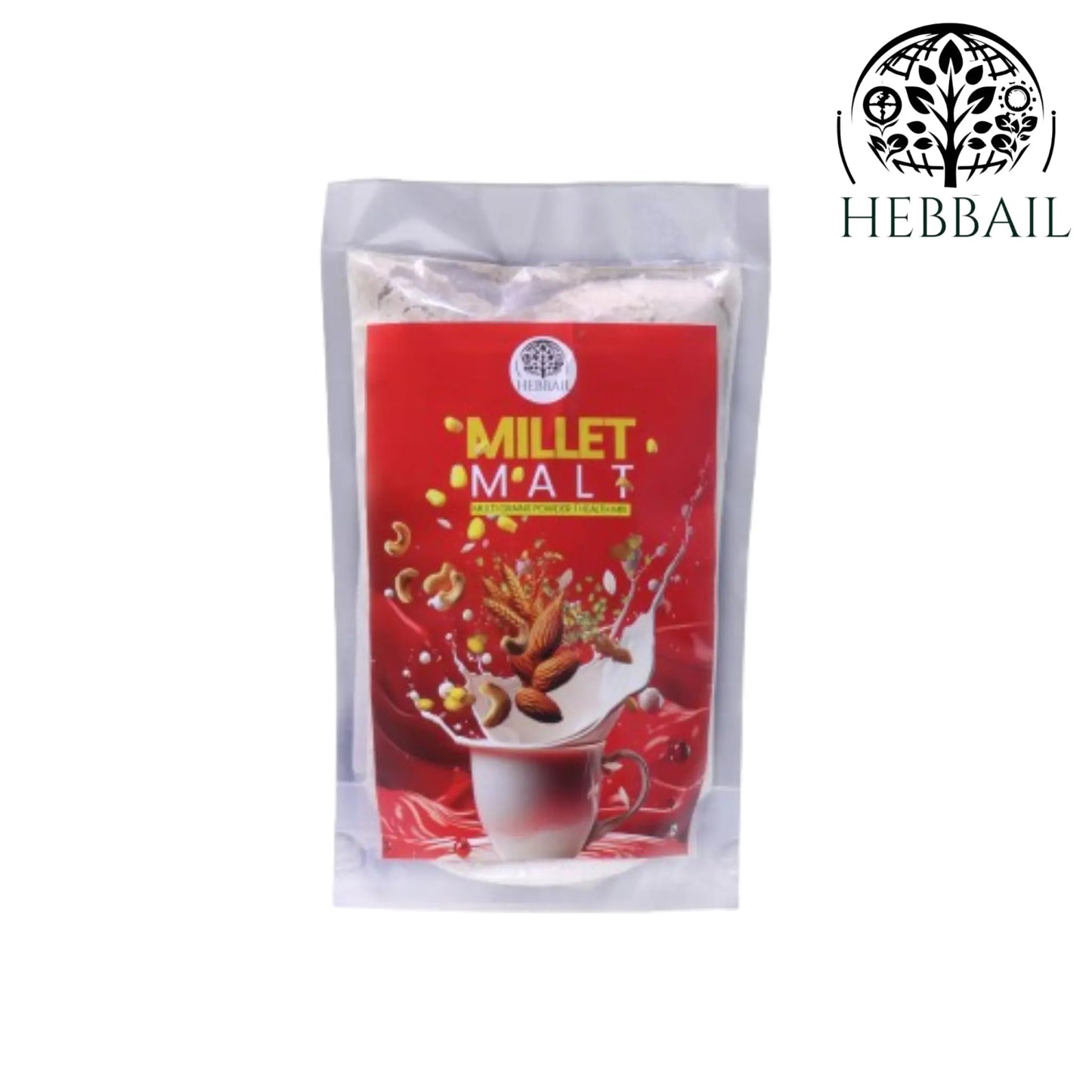 Millet Malt Mix | Hebbail Wholesome Health Drink - Hebbail