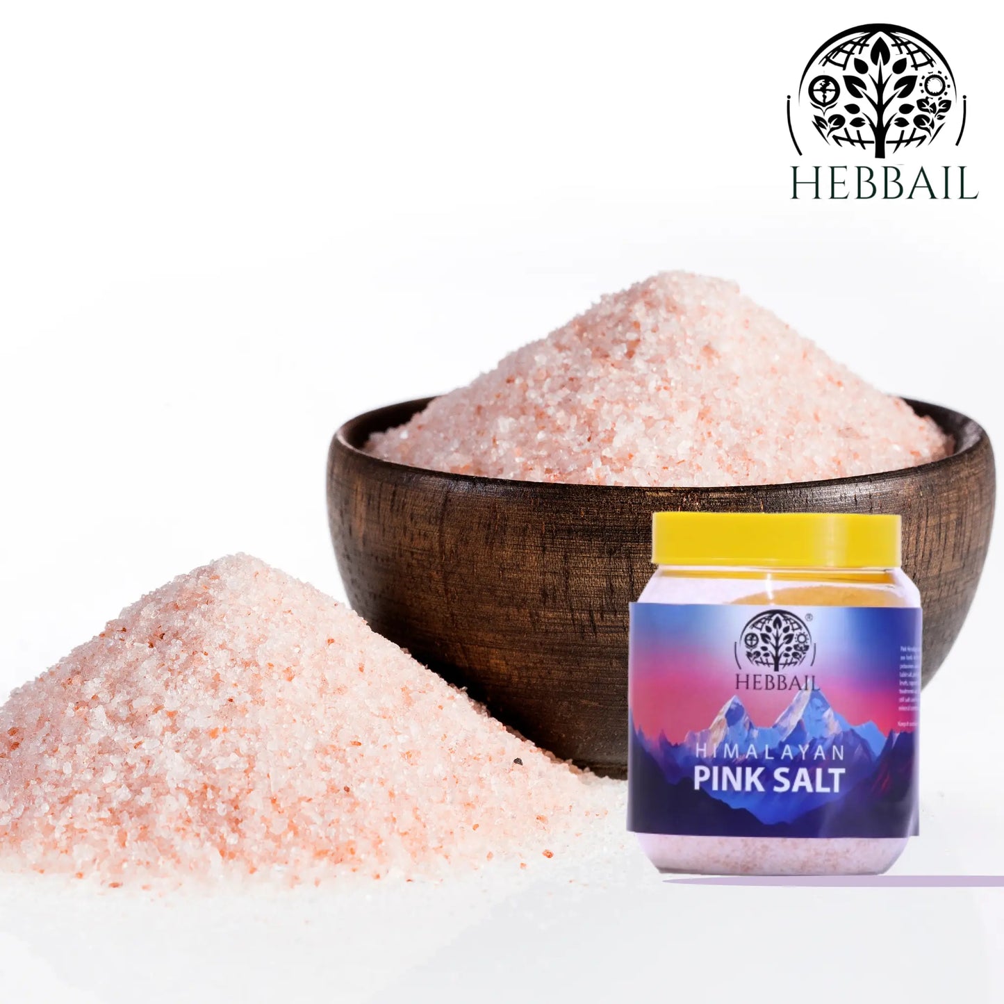 Natural Himalayan Pink Salt | Hebbail Mineral-Rich Seasoning Hebbail