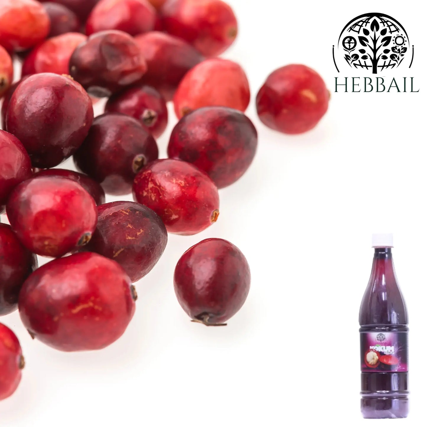 Natural Kokum Syrup | Hebbail Refreshing Herbal Beverage - Hebbail