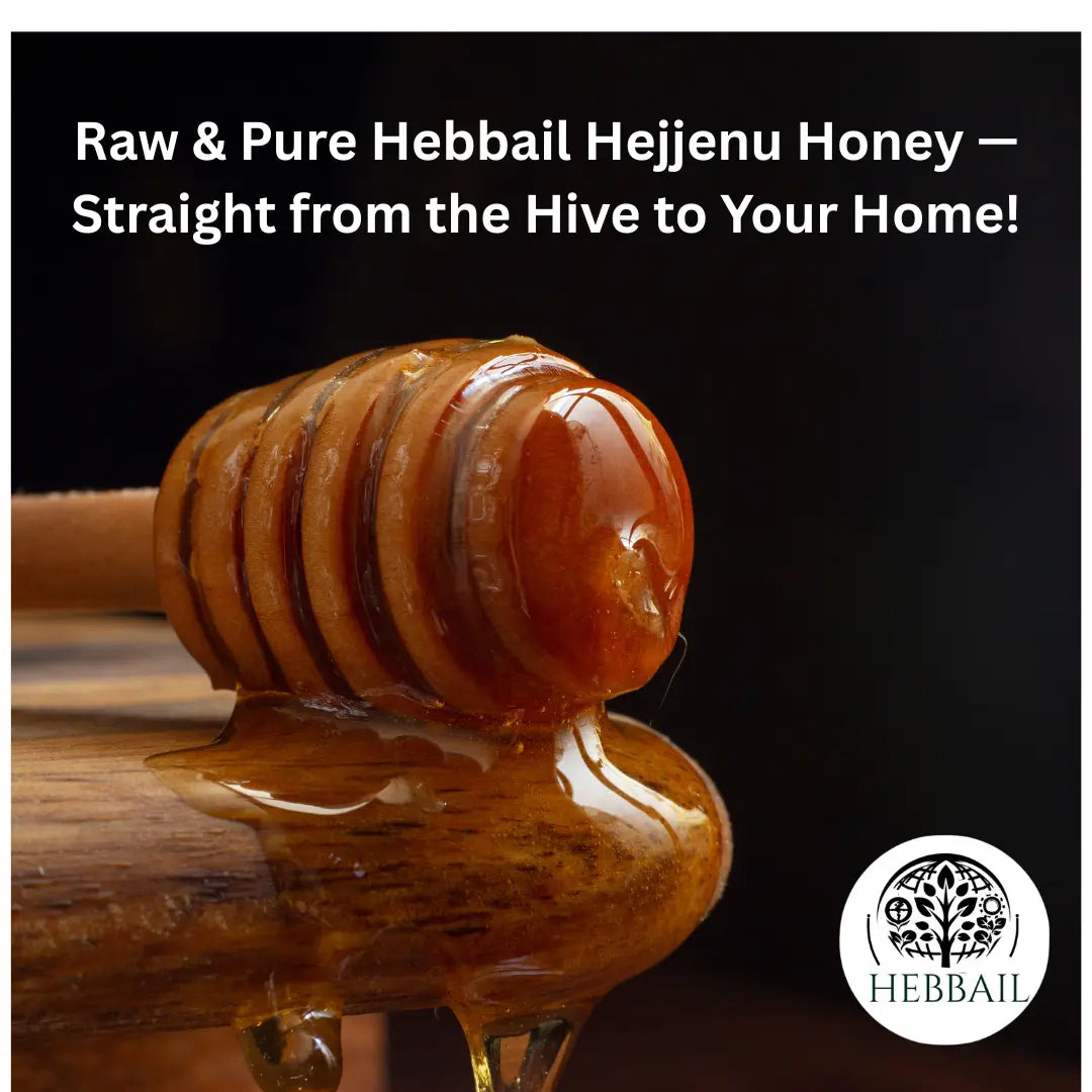 HEBBAIL Natural Hejjenu Honey – 500GM | 100% Pure, Raw & Wild Forest Honey Hebbail