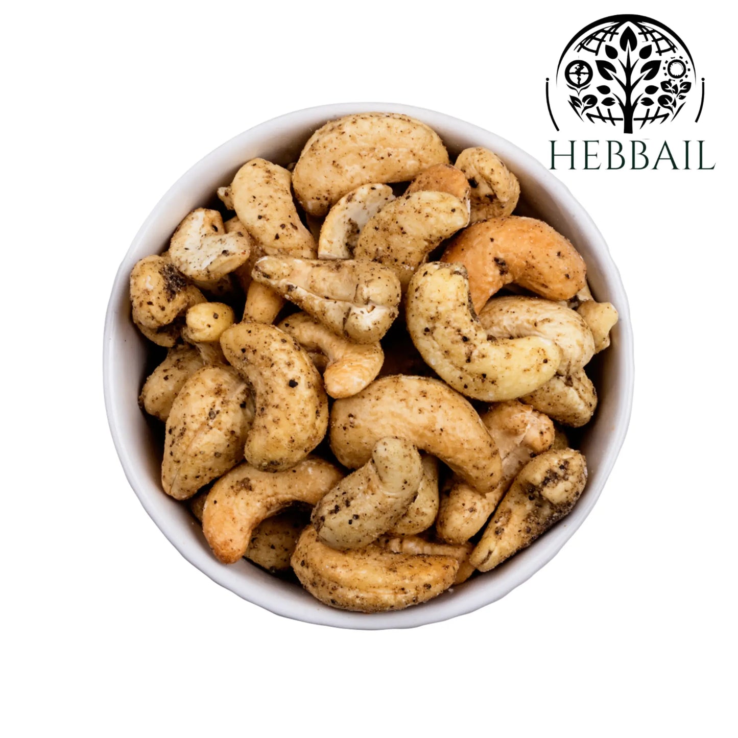 Pepper Kaju (Black Pepper Cashews) | Hebbail Spiced Nuts - Hebbail