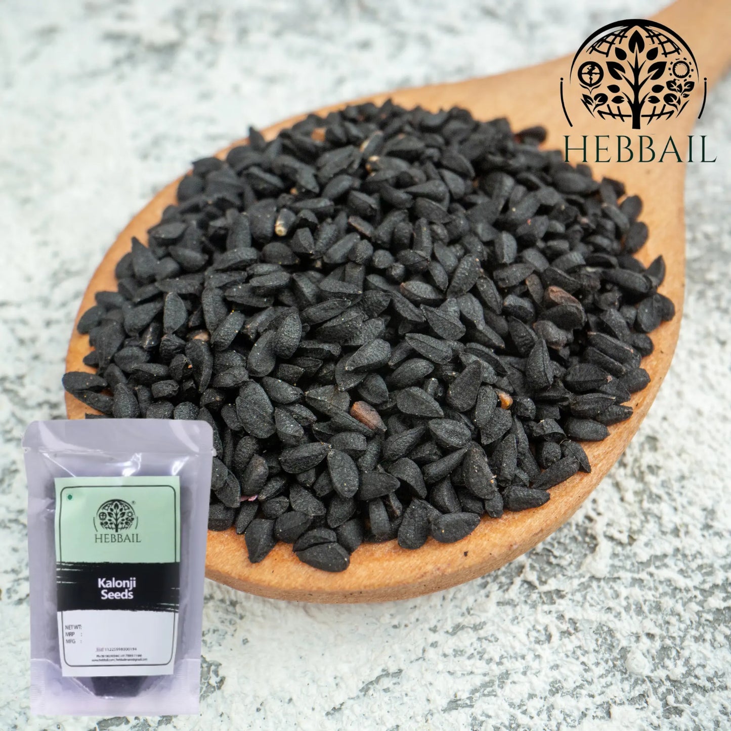 Premium Kalonji Seeds (Nigella Seeds) | Hebbail Natural Spices - Hebbail