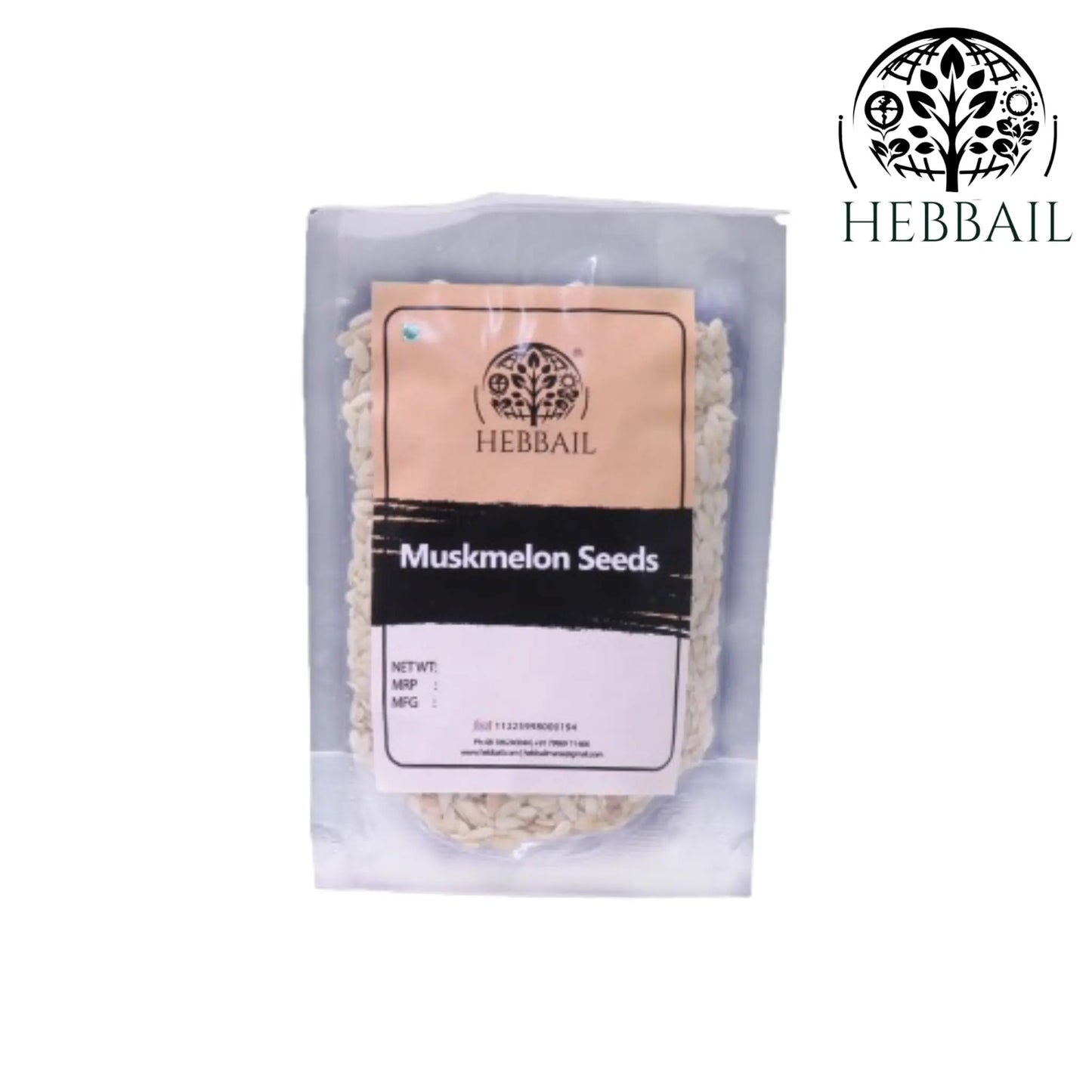 Premium Muskmelon Seeds | Hebbail Natural Superfoods - Hebbail