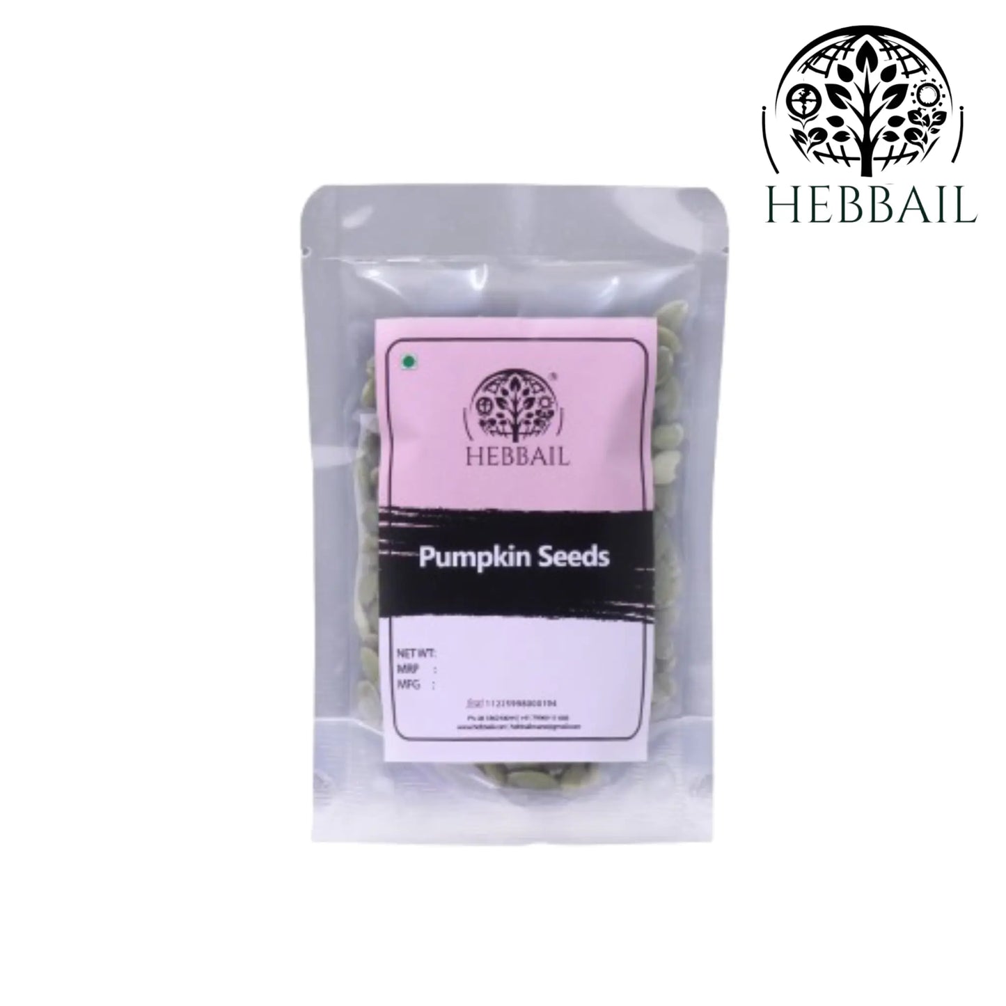 Premium Pumpkin Seeds | Hebbail Natural Superfoods Hebbail