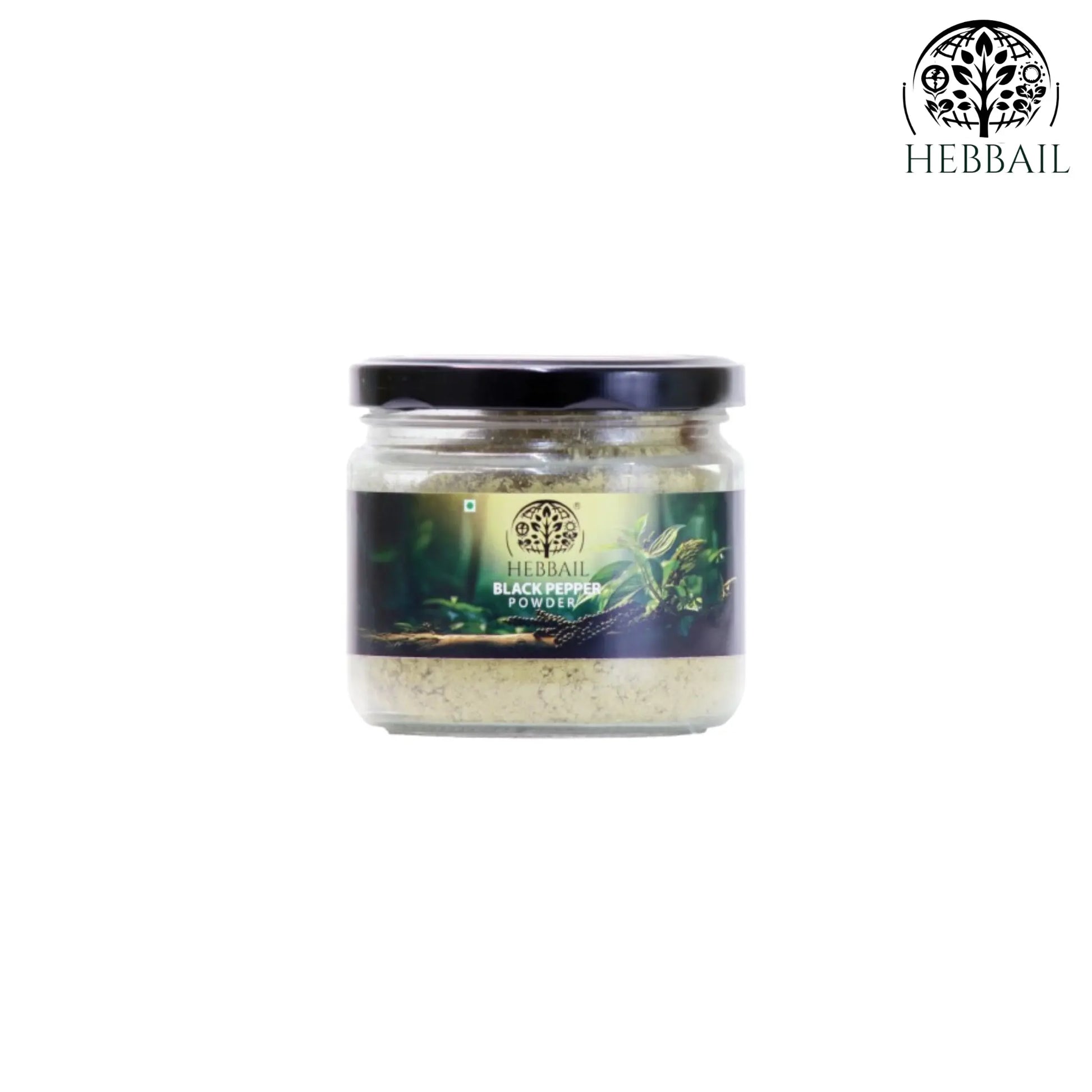 Pure Black Pepper Powder | Hebbail Natural Spices - Hebbail