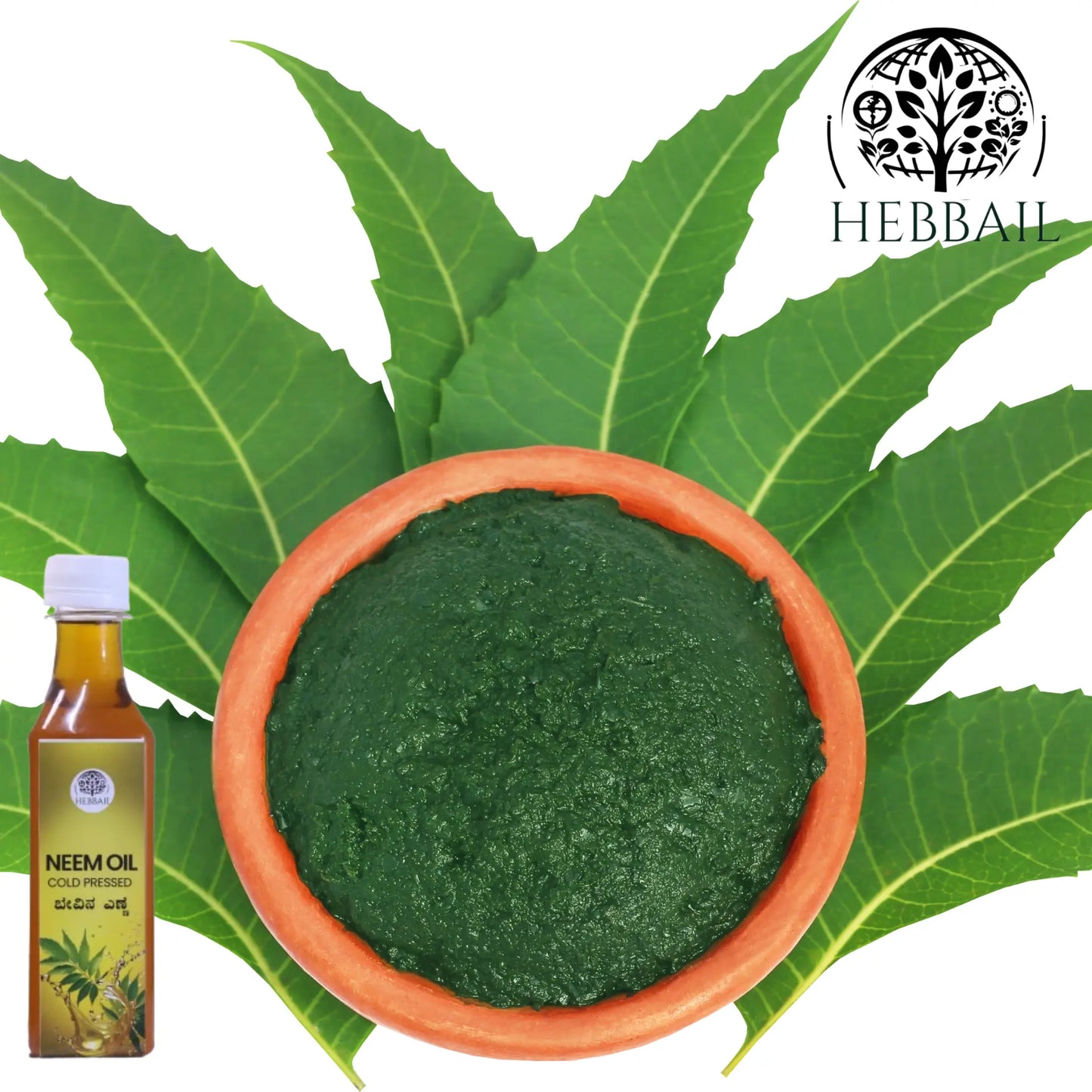 Pure Cold-Pressed Neem Oil | Hebbail Natural Wellness - Hebbail