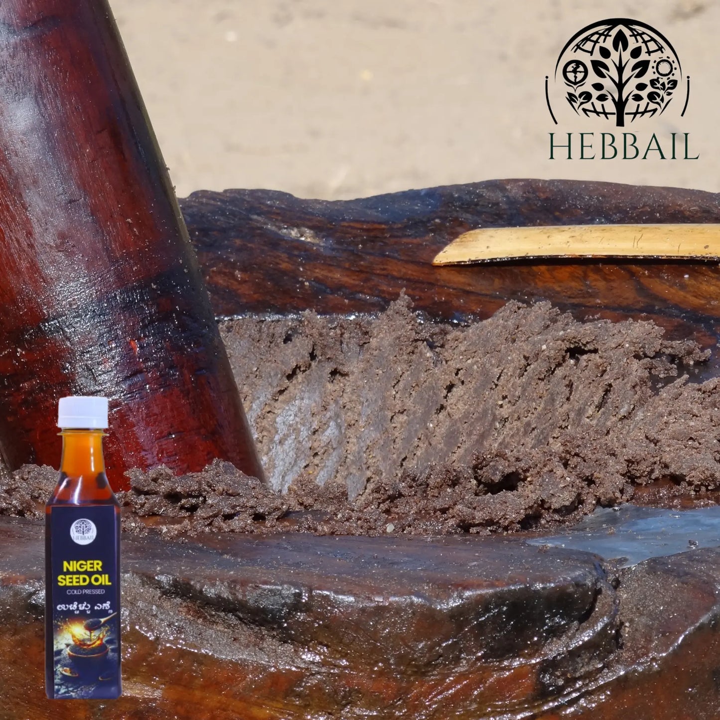 Pure Cold-Pressed Niger Seed Oil | Hebbail Natural Wellness - Hebbail