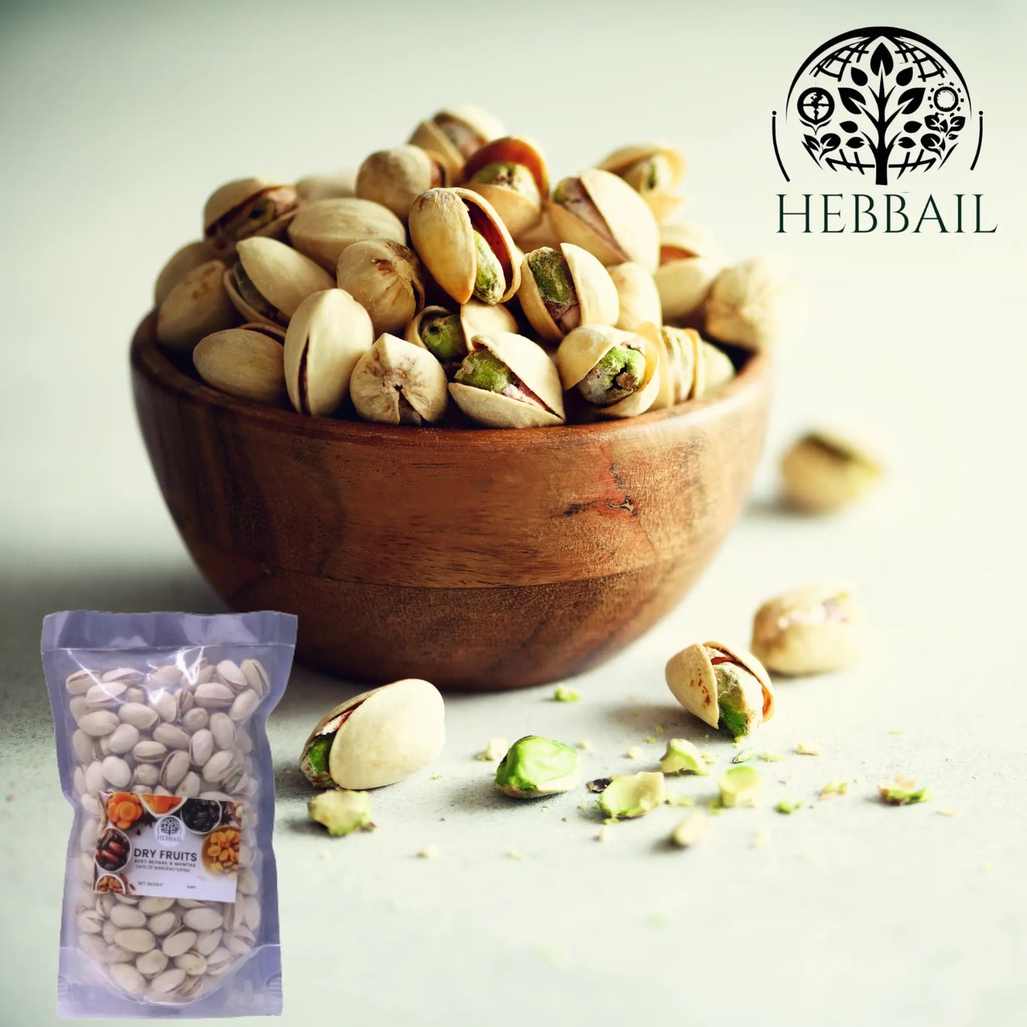 Salted Pistachios | Hebbail Premium Roasted Nuts Hebbail