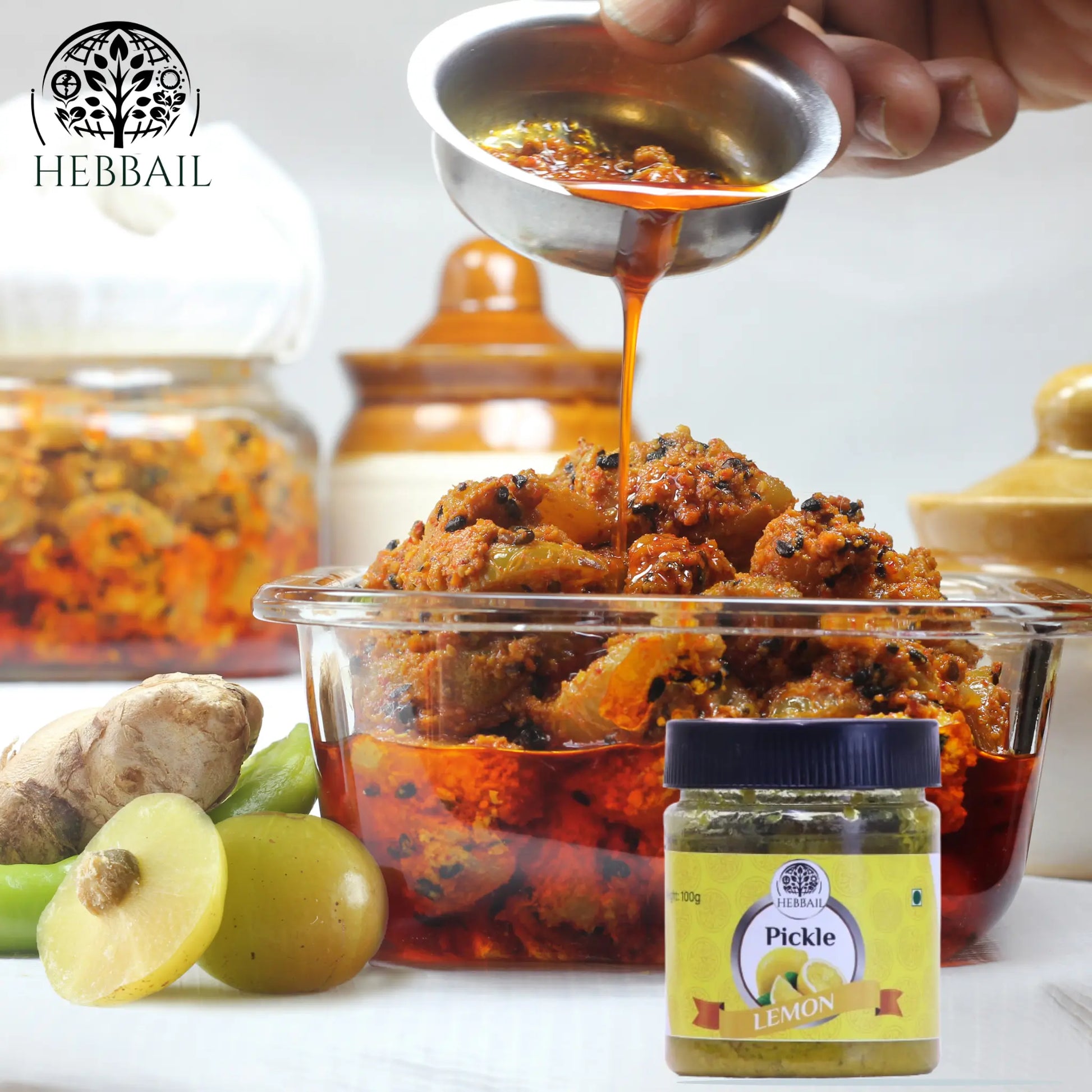 Traditional Lemon Pickle | Hebbail Authentic Pickles - Hebbail