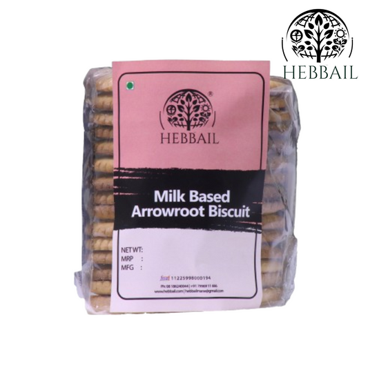 Arrowroot Milk Biscuits | Hebbail Healthy Baked Snacks