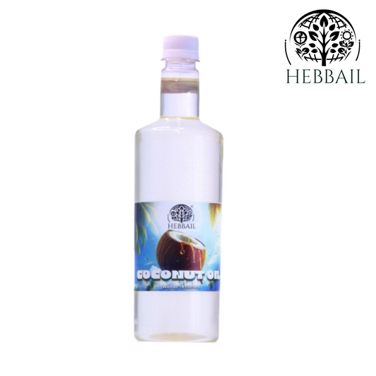 HEBBAIL Coconut Wooden Pressed Oil – 1 LTR | 100% Pure, Cold-Pressed & Unrefined