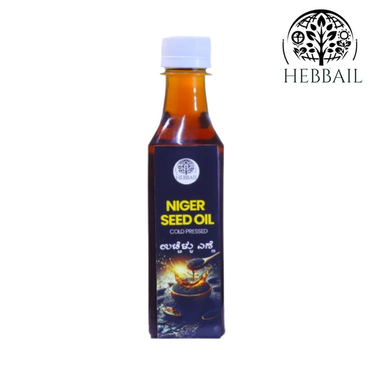 Pure Cold-Pressed Niger Seed Oil | Hebbail Natural Wellness