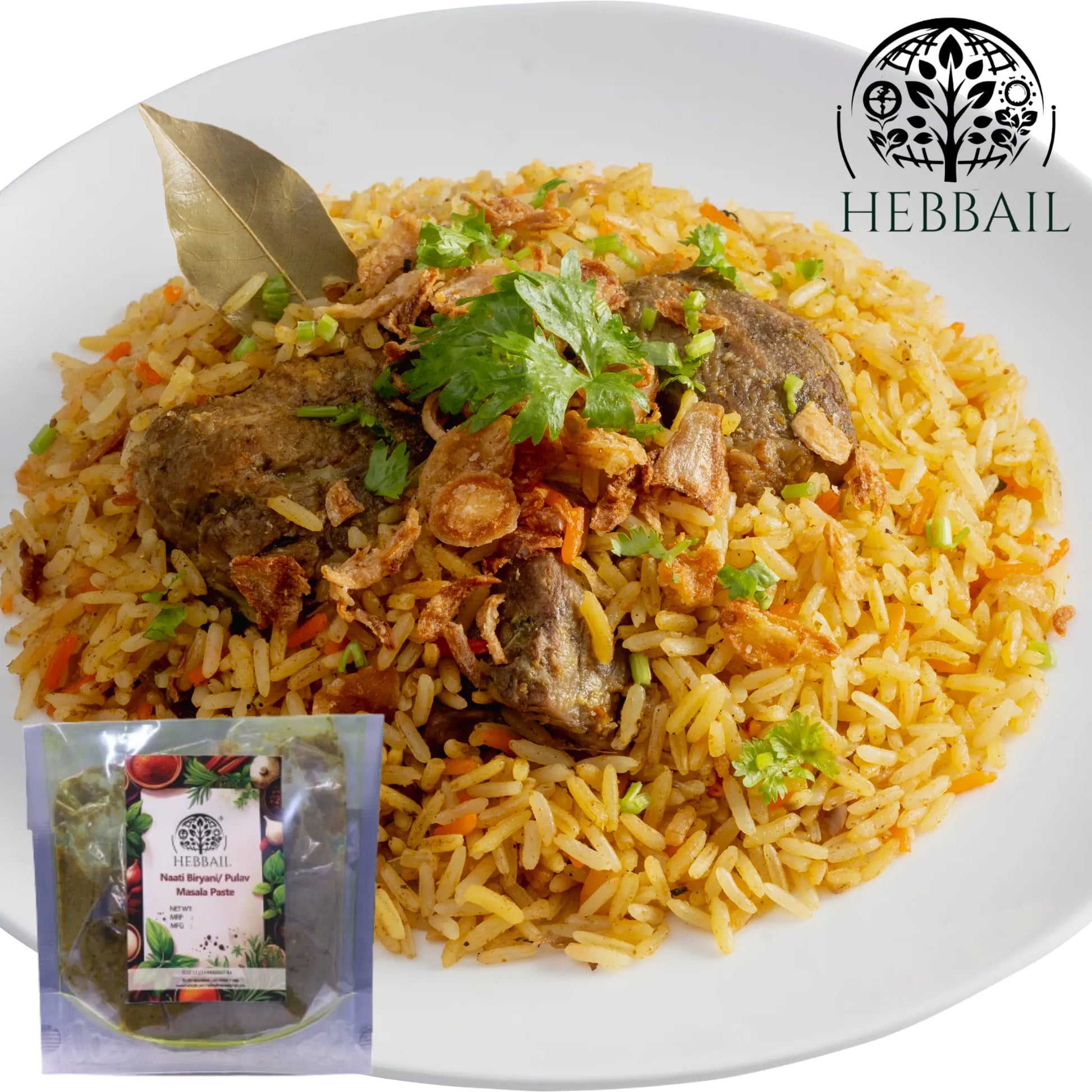 Hebbail Biryani Paste | Authentic & Flavorful Cooking Paste - Hebbail