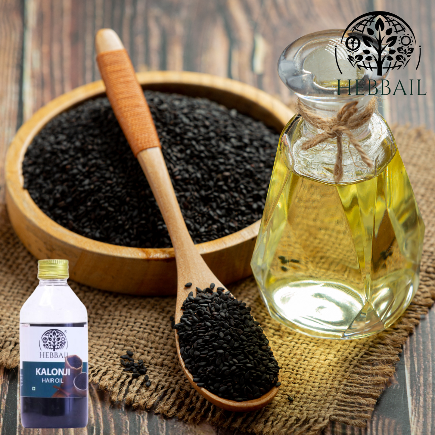 Kalonji Hair Oil | Hebbail Natural Wellness