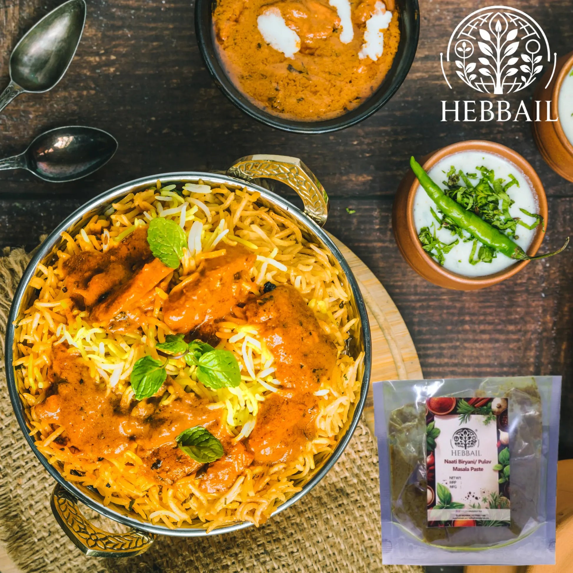 Hebbail Biryani Paste | Authentic & Flavorful Cooking Paste - Hebbail