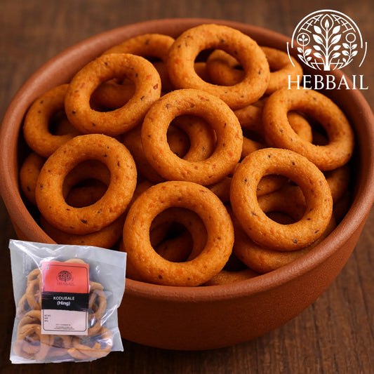 Hing Kodubale | Hebbail Traditional Crunchy Snacks - Hebbail