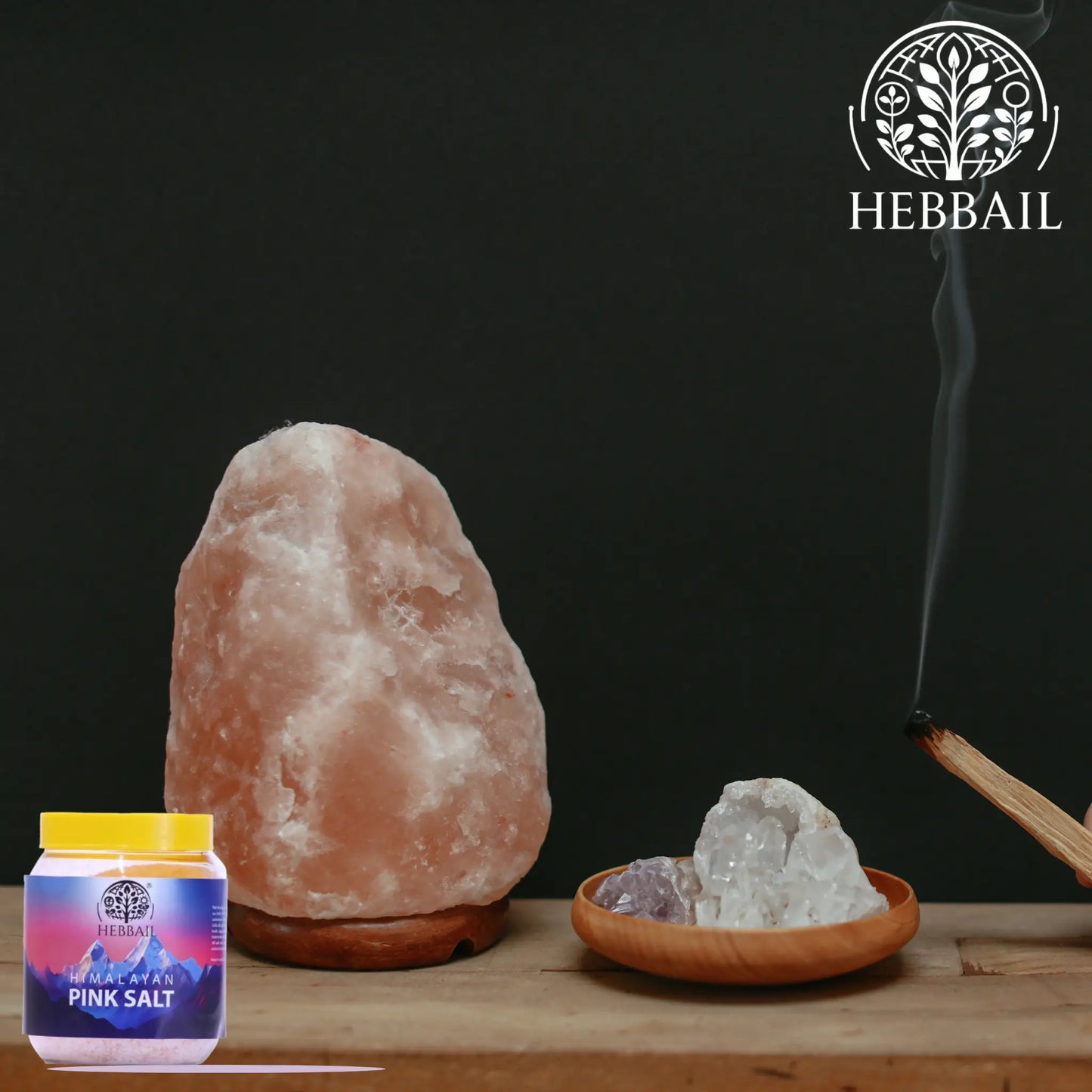 Natural Himalayan Pink Salt | Hebbail Mineral-Rich Seasoning Hebbail