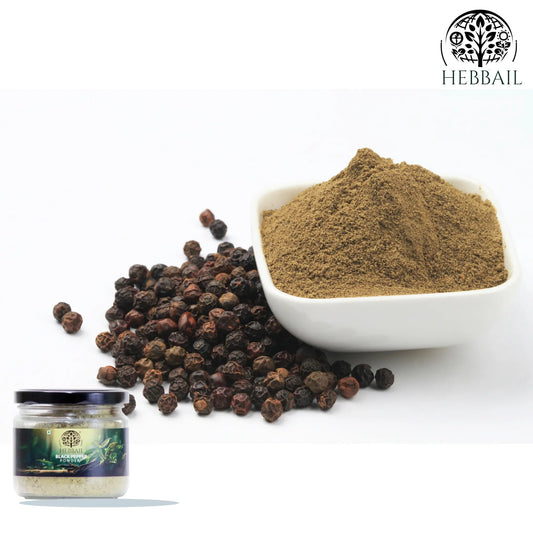 Pure Black Pepper Powder | Hebbail Natural Spices - Hebbail