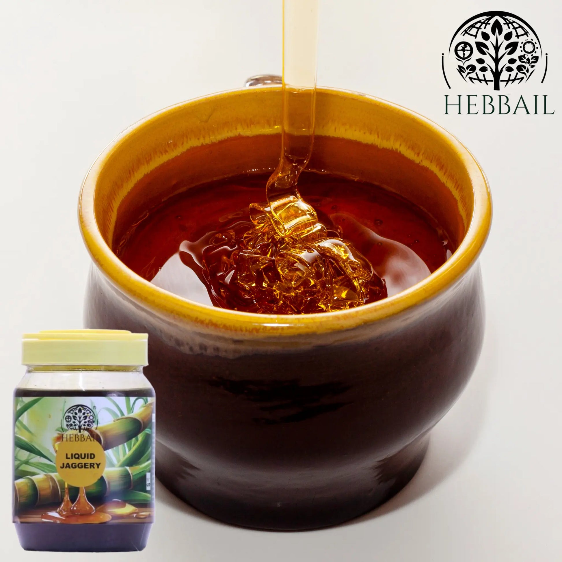 Pure Liquid Jaggery (Joni Bella) | Hebbail Natural Sweeteners - Hebbail