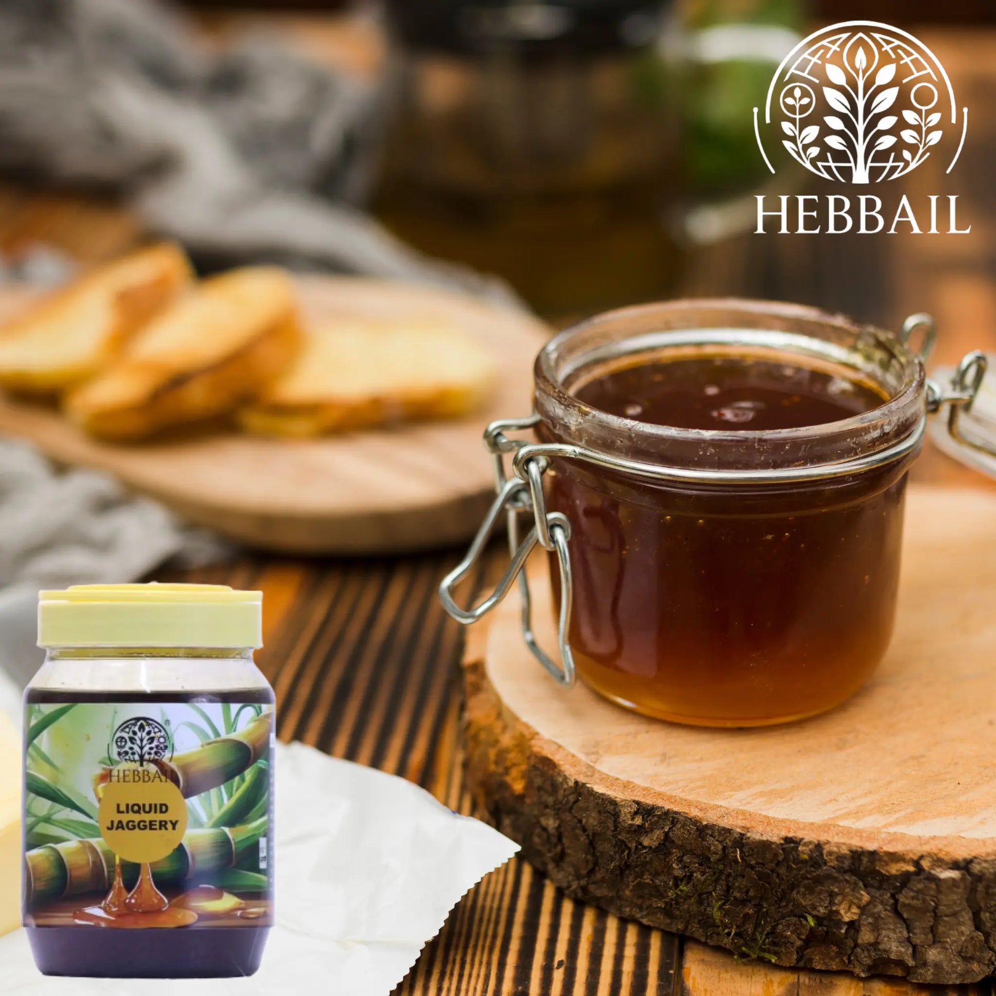 Pure Liquid Jaggery (Joni Bella) | Hebbail Natural Sweeteners - Hebbail