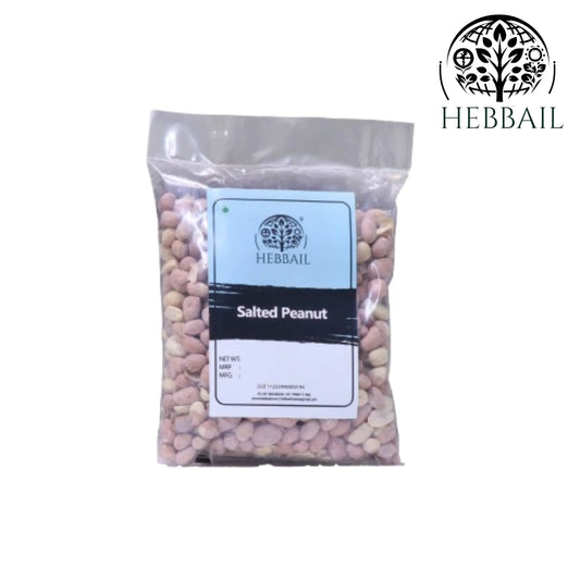 Salted Peanuts | Hebbail Classic Crunchy Snacks - Hebbail