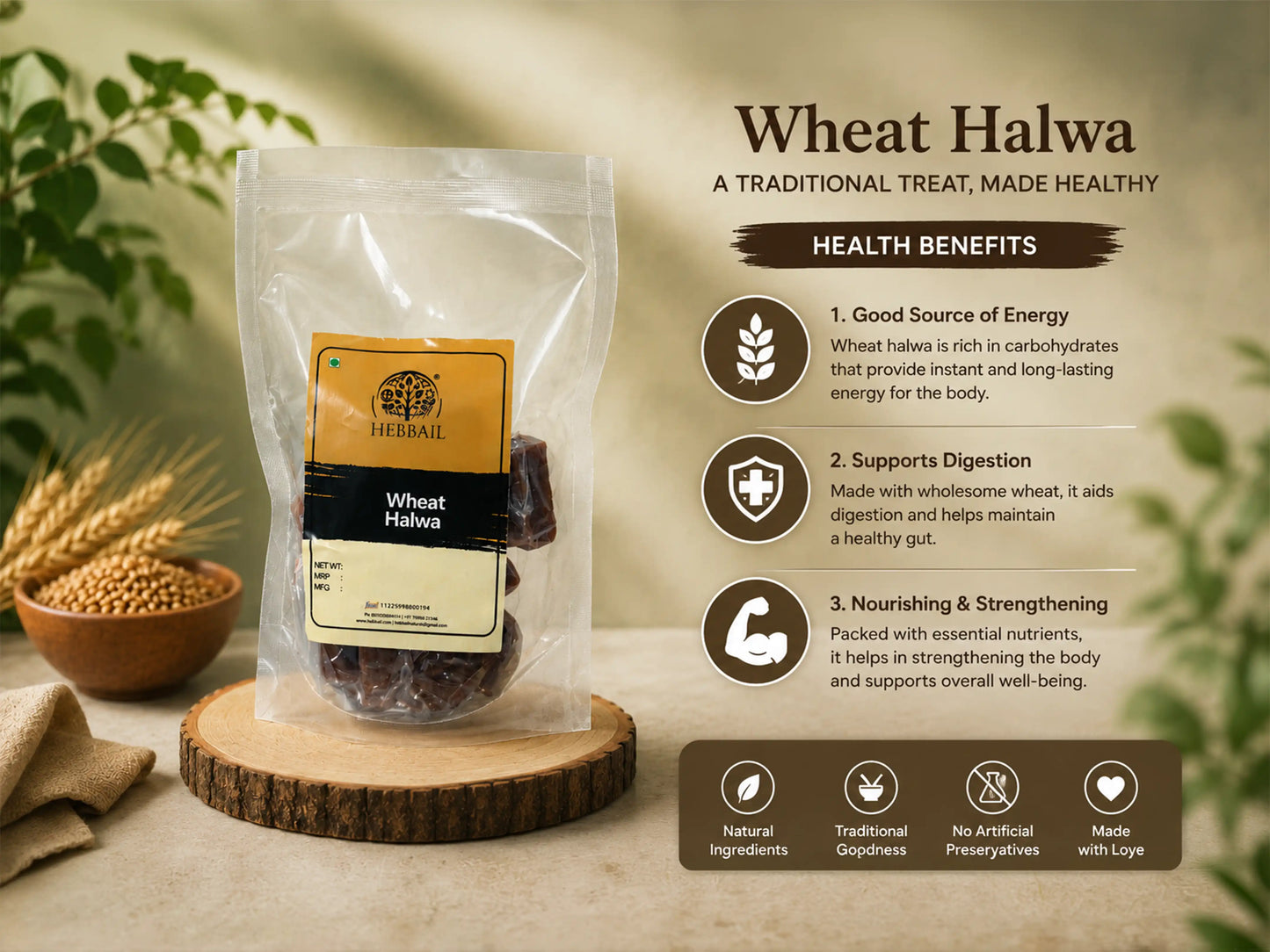 Wheat Halwa