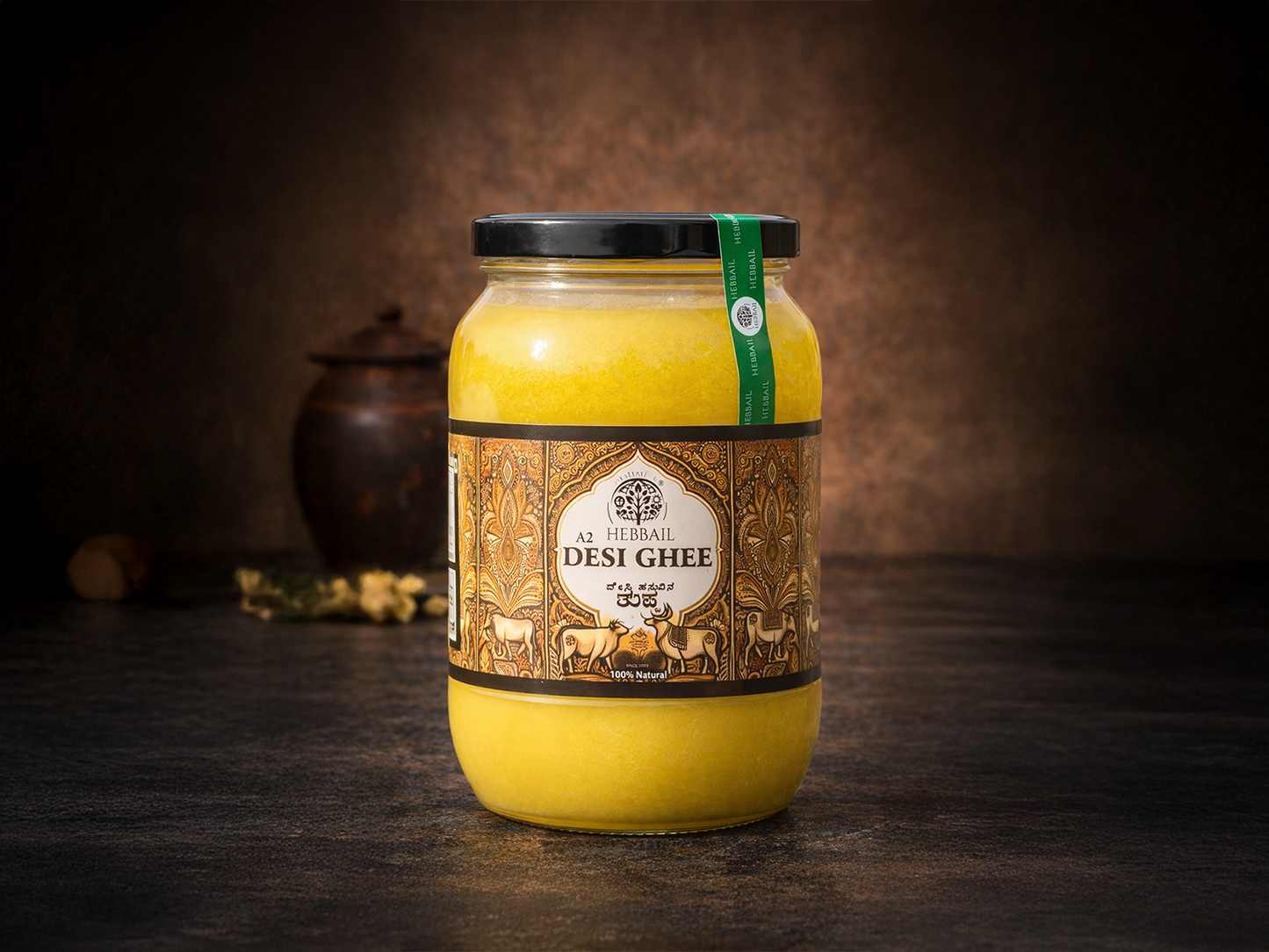 Hebbail A2 Desi Cow Ghee