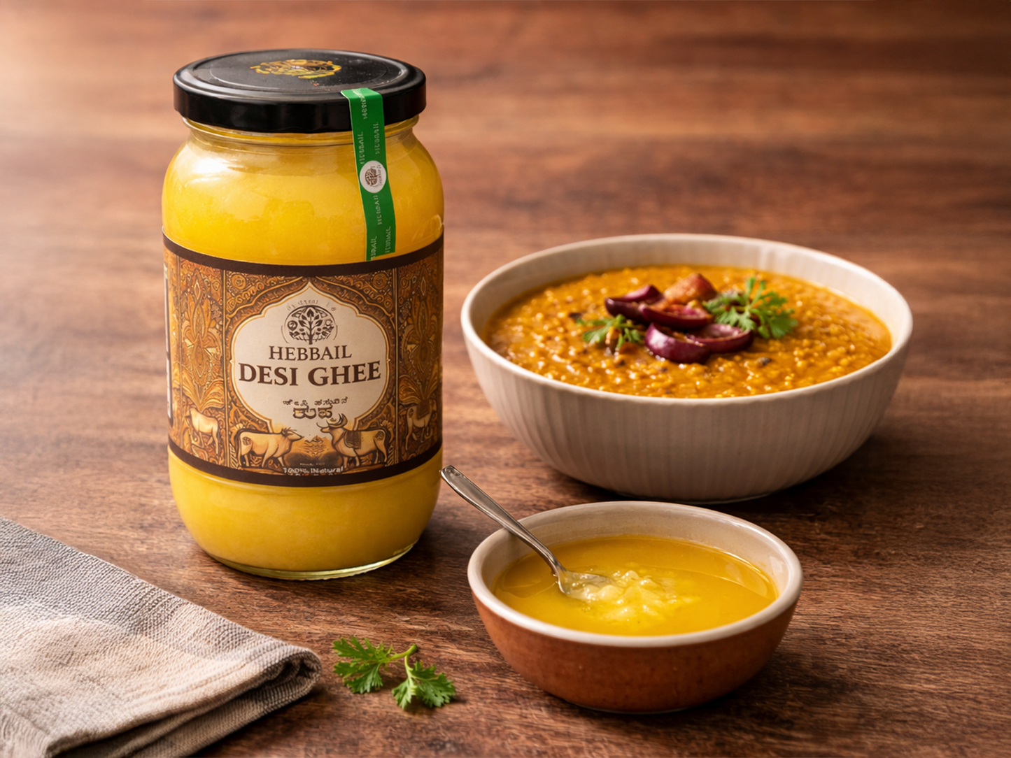 Hebbail A2 Desi Cow Ghee